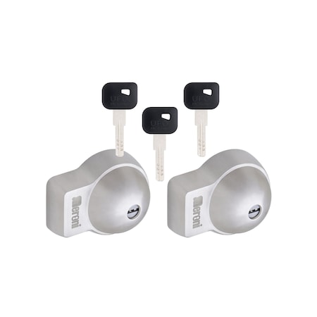 Meroni UFO+ (2) Lock Kit Keyed-alike with (3) reversible keys 8086H3232B